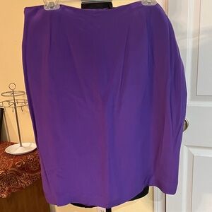 Amanda Smith Vibrant Purple Pencil Skirt